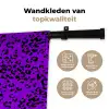 Panterprint - Paars - Patroon Wandkleed katoen klein 269 -sfeer2