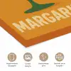 Illustratie - Margarita - Sinaasappelschijf - Oranje poster papier klein -closeup_NL