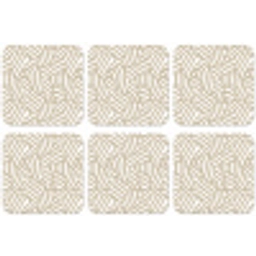Abstract - Modern - Beige onderzetter kurk middel 366 -zkaufland3dotto