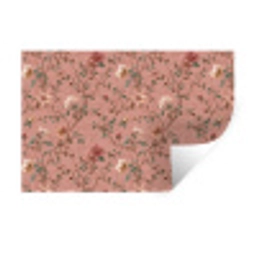 Botanisch - Bloemen - Roze Muursticker klein 286 -3d