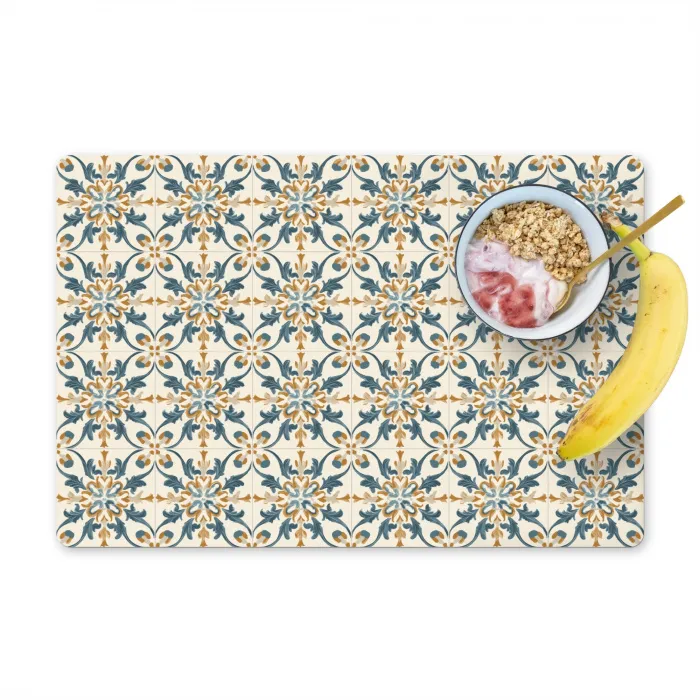 Patroon - Klassiek - Kleurrijk Placemat vinyl groot 368 -zzzproduct_Kitchenyeah-website