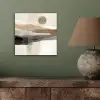 Minimalistisch - Landschap - Dimensie aluminium wit klein -sfeer2