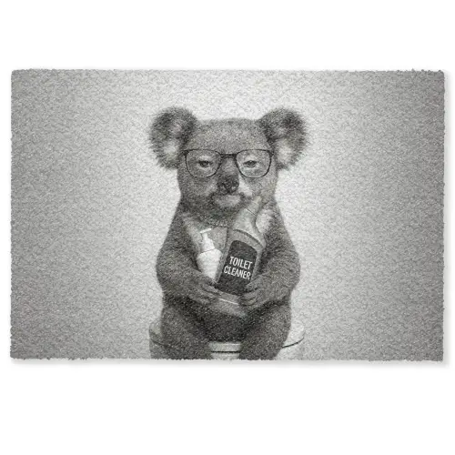 Koala - Bril - Toilet Deurmat klein -zkaufland3d