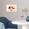 Champignons - Zacht - Beige poster papier klein -sfeer3