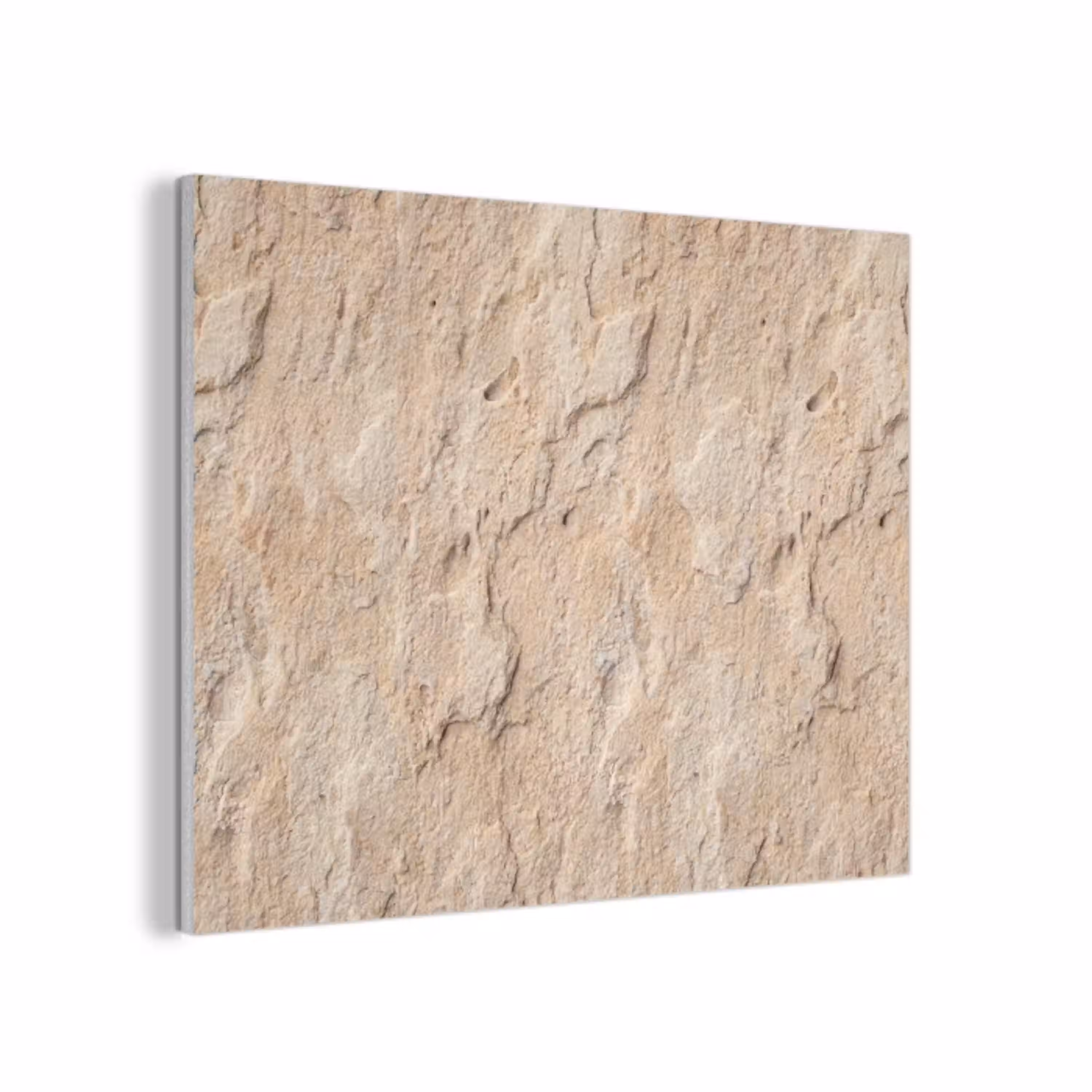 Textuur - Steen - Natuur - Beige PET vilt klein -3d