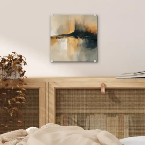 Moderne kunst - Abstract - Zwart plexiglas 5mm klein -sfeer4