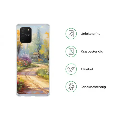 Bloemen - Bomen - Kunst - Watercolor Telefoonhoesje Samsung Galaxy S10 Lite klein -specsS10Lite