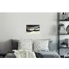 Bergen - Donkerblauw - Landschap Muursticker klein -slaapkamer