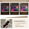 Symbolen - Game - Kleurrijk Light Box met batterij (Wandlamp kind) middel -USP_dimbaarNL
