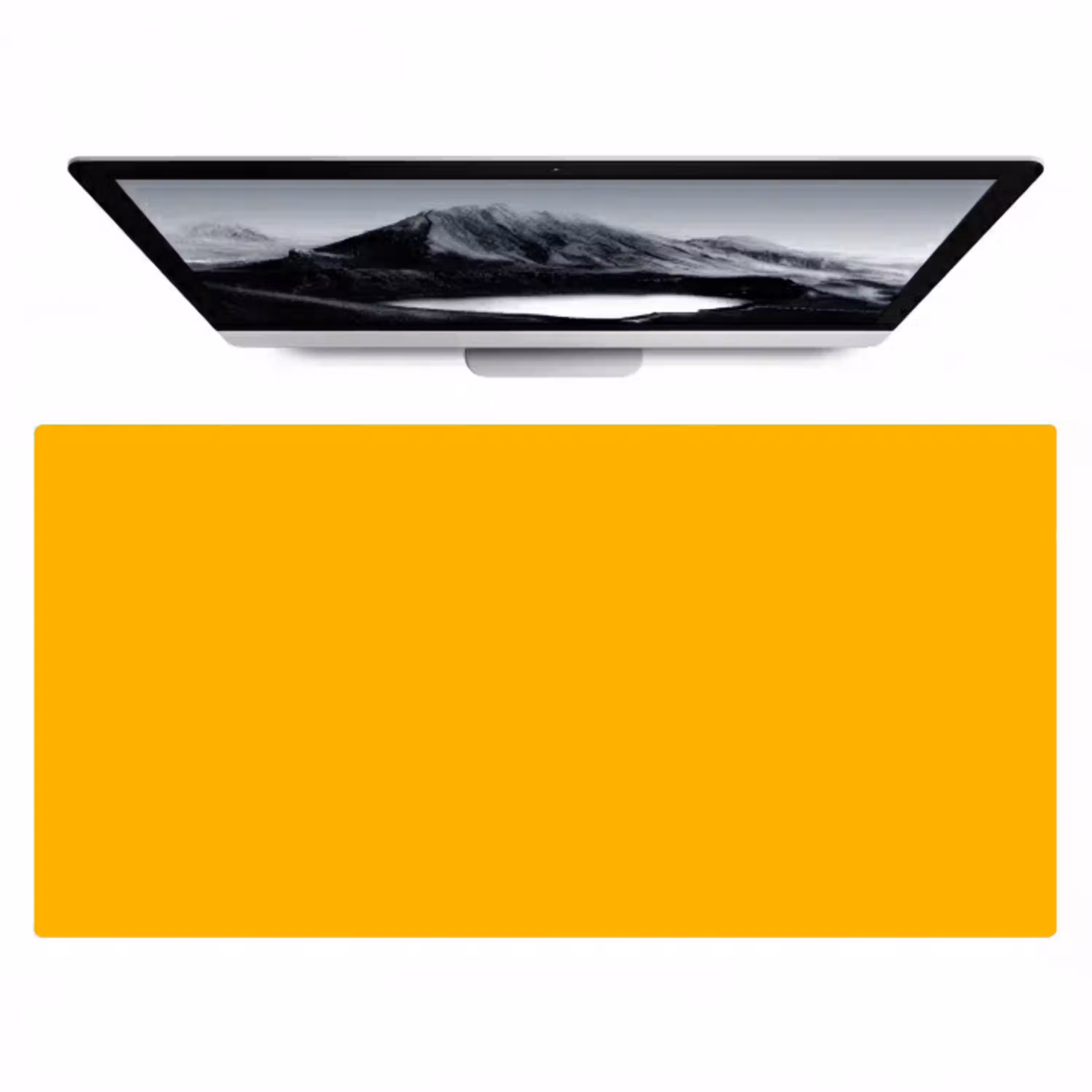 Vivid - Amber - Geel Muismat XXL klein 681 -zzz3d