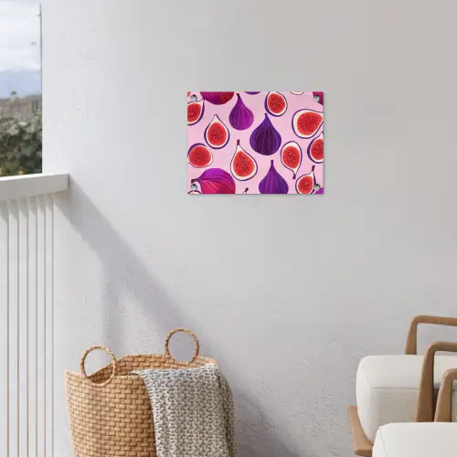 Vijgen - Roze - Paars tuinposter los doek klein -sfeer8