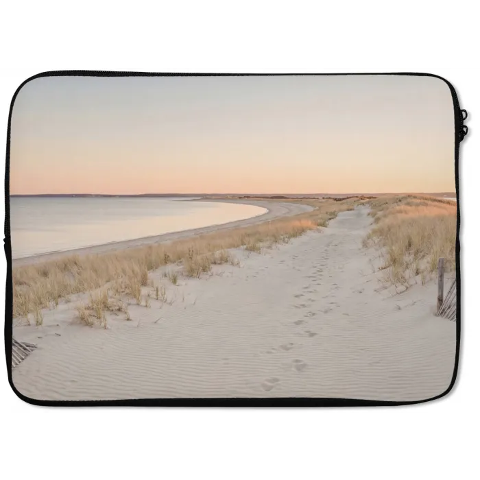 Kustlijn - Horizon - Hek laptophoes neopreen klein -zkaufland3dotto