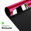 Roze - Strepen - Koffie - Maandag Muismat XXL klein -ysfeer2_duits