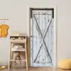 Deur - Wit - Hout deurposter klein -sfeer4