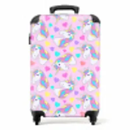 Eenhoorn euforie NBS - Handbagage koffer - Unisex middel -productfoto_recht
