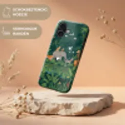 Tropisch - Jungle -  Groen Toughcase MagSafe Apple iPhone 17 klein -USP_RandenV_NL