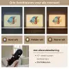 Vis - Vinnen - Blauw - Ogen Light Box met batterij (Wandlamp) middel -USP_lichtkleurNL