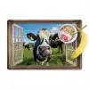 Doorkijk - Koe - Weiland - Dieren - Natuur Placemat vinyl groot -zzzproduct_Kitchenyeah-website