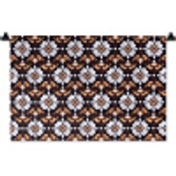traditioneel - Element - Kleurrijk Wandkleed katoen klein 269 -zz3d