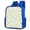 Zee - Ster - Strepen - Blauw Kinderrugzak - Blauw middel 862 -schuin