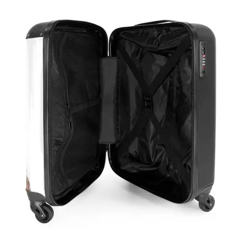 Bennie Beer NBS - Handbagage koffer - Unisex middel -binnenkant