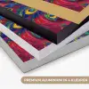 Pauw - Kunst - Schilderij - Pauwenveren Textielframe zwart klein -USP_kleurenNL
