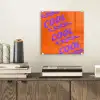 Cool - Paars - Oranje plexiglas 5mm klein -sfeer1