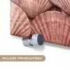 Schelpen - Patroon - Roze plexiglas 5mm klein -zzsysteem_NL