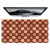 Geometrisch - Bloemen - Kleurrijk Muismat XXL klein 681 -zzz3d