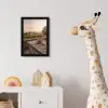Wijn - Glazen - Druiven - Wijngaard fotolijst zwart zonder passe partout klein -usfeer4_kinderkamer