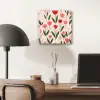 Tulpen - Modern - Roze aluminium wit klein -sfeer5