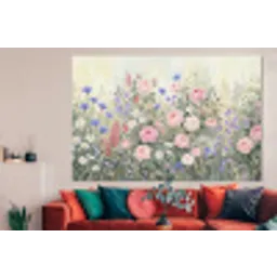 Bloemen - Tuin - Natuur - Kleurrijk forex 5mm xxl -woonkamer