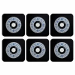 Vinyl - LP - Delfts Blauw - Muziek onderzetter kurk middel -3d