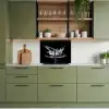Water - Splash - Water - Zwart keuken achterwand 2 middel -sfeer3