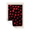 Kersen - Rood Muursticker klein -3d