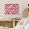 Roze - Rood - Geometrisch - Patroon PET vilt klein 837 -sfeer3