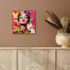 Vrouw - Abstract - Kleurrijk aluminium wit klein -sfeer4