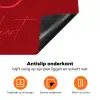 Big titties small heart - Rood - Hart Inductie beschermer vinyl 3mm klein -zzzzzzz-td-onderkant