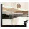 Minimalistisch - Landschap - Dimensie Inductie beschermer vinyl 3mm middel -3d