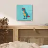 Dinosaurus - Blauw - Zonnebril plexiglas 5mm klein -sfeer4