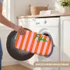 Patroon - Oranje - Fijn - Strepen Badmat klein -USP_WasbaarDE