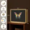 Vlinder - Kleurrijk - Speels Light Box met batterij (Wandlamp) middel -USP_websiteoverzichtNL