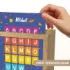 Alfabet - Educatief - Letters leren voor kinderen - Ruimte Light Box met kabel (Kinderlampje) klein -USP_websiteprintNL