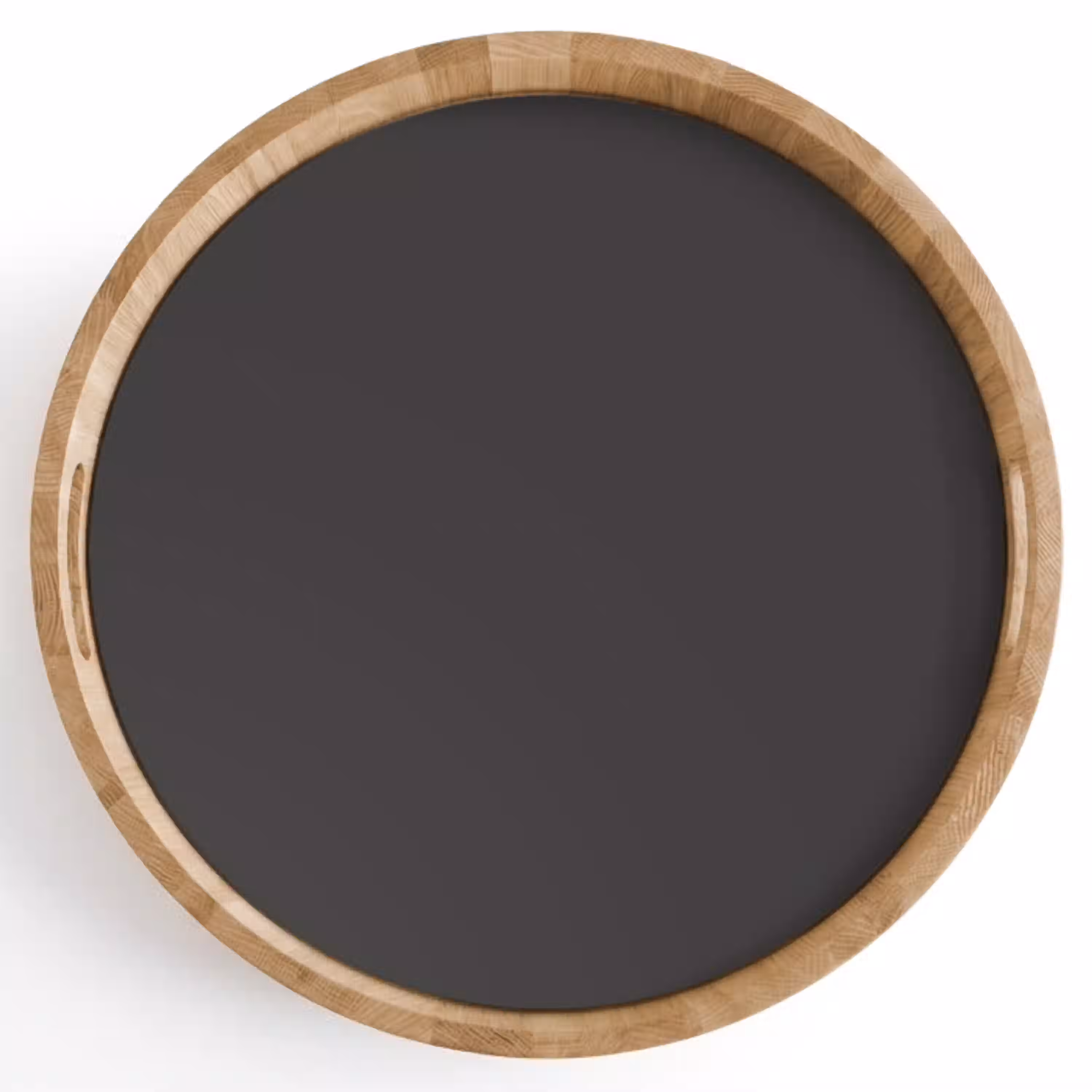 Charcoal - Grijs- Grey Dienblad Rond middel 914 -z3d_shopping
