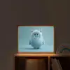 Monster - Blauw Light Box met batterij (Wandlamp kind) middel -sfeer1_kind