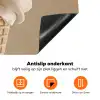 IJs - Softijs - Romig - Hoorntje - Beige Inductie beschermer vinyl 3mm klein -zzzzzzz-td-onderkant