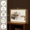 Penseelstreken - Abstract landschap - Rust Light Box met batterij (Wandlamp) middel -USP_websiteoverzichtNL