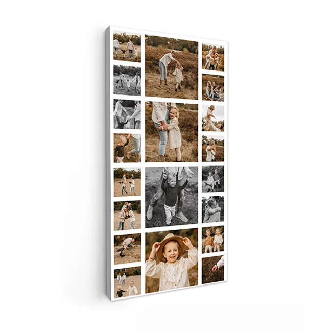 Canvas Collage - Portrait - 20 Photos