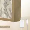 Slang - Patroon - Taupe Light Box met batterij (Wandlamp) middel 907 -USP_websiteoplaadbaarNL