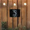 Vis - Koi - Zwart - Water tuinposter los doek klein -sfeer1